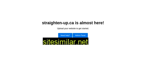 straighten-up.ca alternative sites
