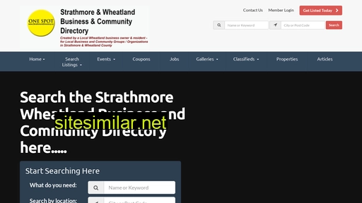 strathmorebusinessdirectory.ca alternative sites