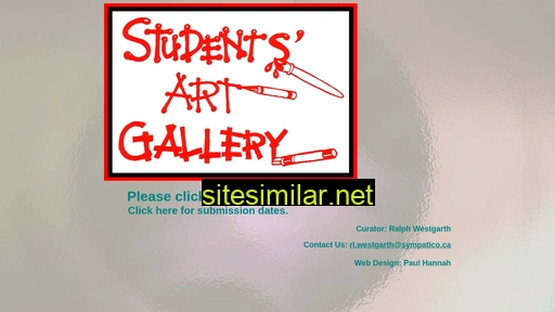 studentsartgallery.ca alternative sites