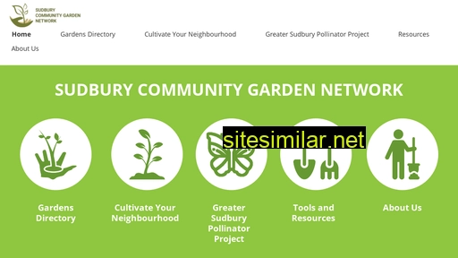 sudburycommunitygardens.ca alternative sites