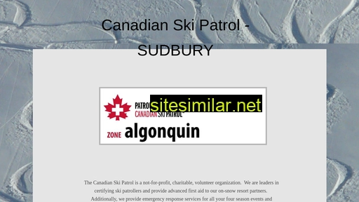 sudburyskipatrol.ca alternative sites