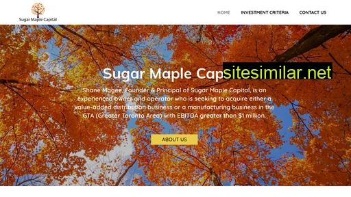 sugarmaplecapital.ca alternative sites