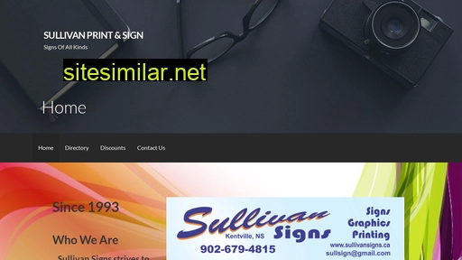 Sullivansigns similar sites