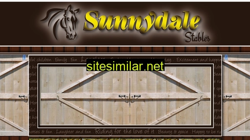 sunnydalestables.ca alternative sites