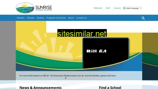 sunrisesd.ca alternative sites