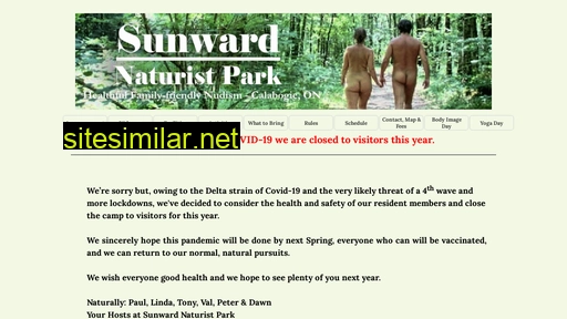 Sunward-naturist-park similar sites