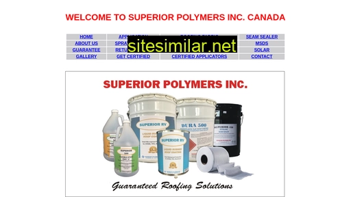 superiorpolymers.ca alternative sites