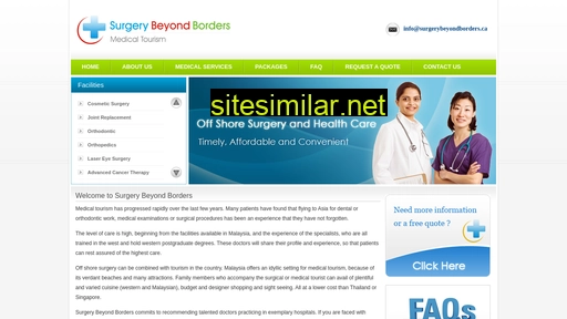 surgerybeyondborders.ca alternative sites
