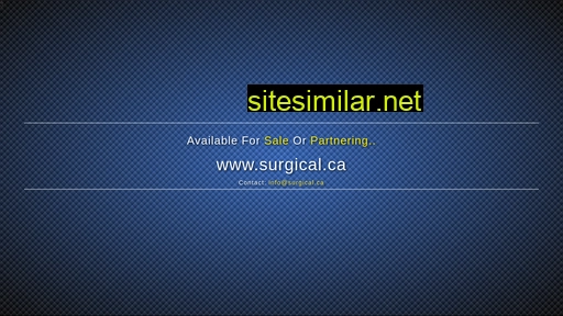 surgical.ca alternative sites