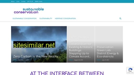sustainableconservation.ca alternative sites