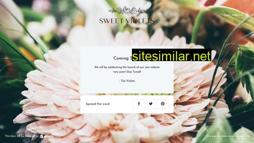 sweetviolets.ca alternative sites