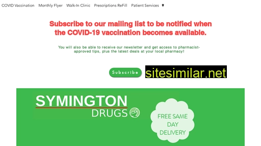 symingtonpharmacy.ca alternative sites