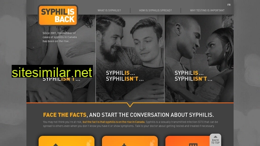 syphilisisback.ca alternative sites