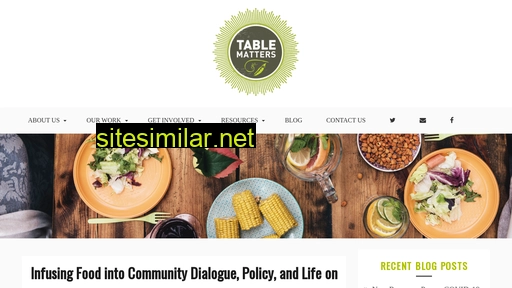 tablematters.ca alternative sites