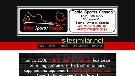 Tablesportscanada similar sites