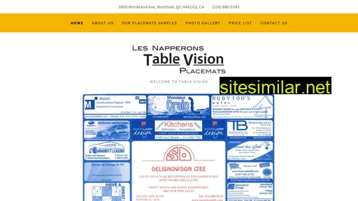 Tablevision similar sites