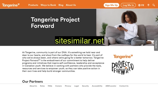 tangerine.ca alternative sites