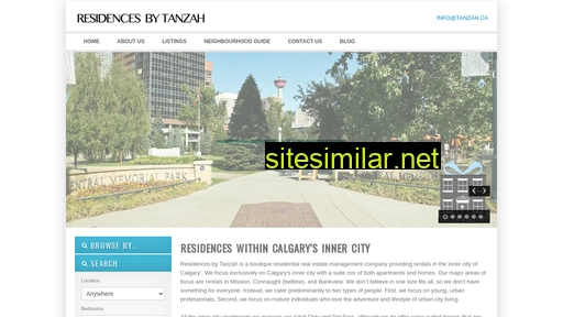 tanzah.ca alternative sites