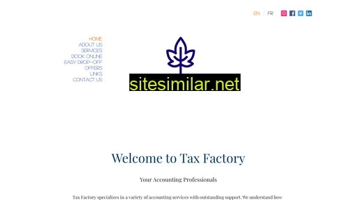 Taxfactory similar sites