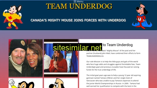 teamunderdog.ca alternative sites