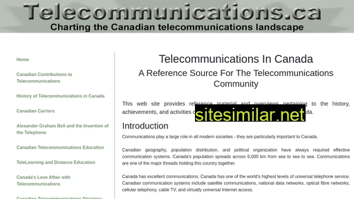 telecommunications.ca alternative sites