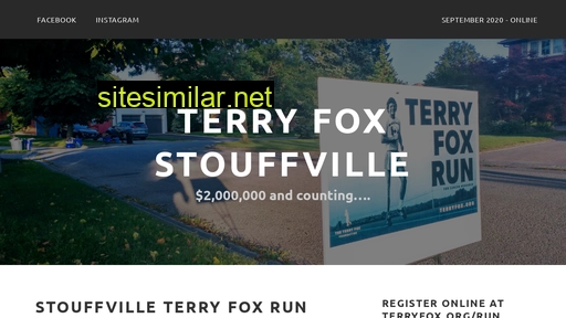 terryfox-stouffville.ca alternative sites