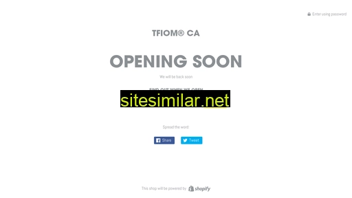tfiom.ca alternative sites