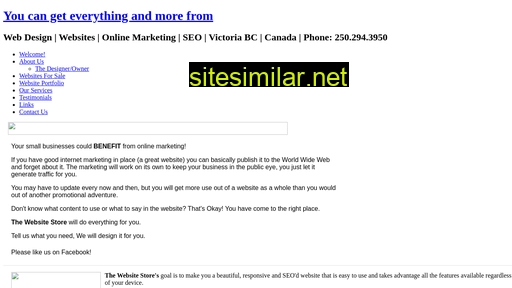 the-website-store.ca alternative sites
