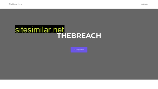 thebreach.ca alternative sites