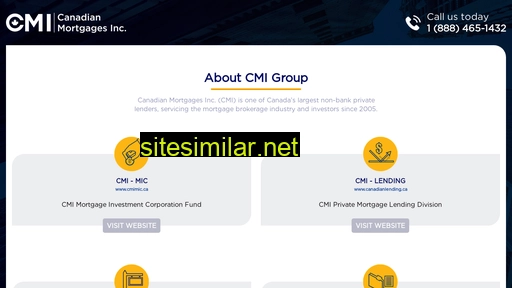 thecmigroup.ca alternative sites