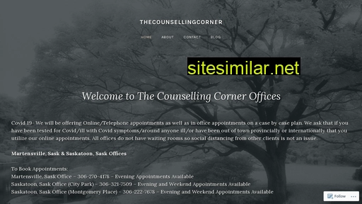 thecounsellingcorner.ca alternative sites