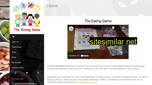 theeatinggame.ca alternative sites