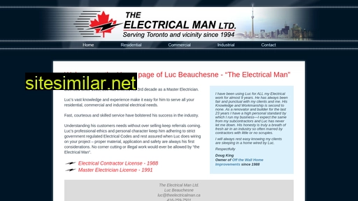 theelectricalman.ca alternative sites
