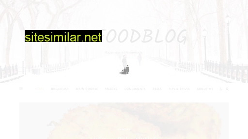 Thefoodblog similar sites