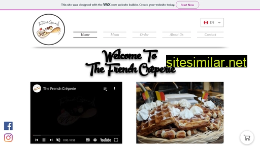 Thefrenchcreperie similar sites