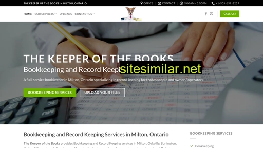 thekeeperofthebooks.ca alternative sites