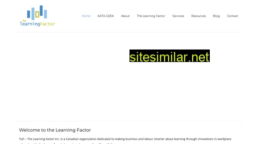 Thelearningfactor similar sites