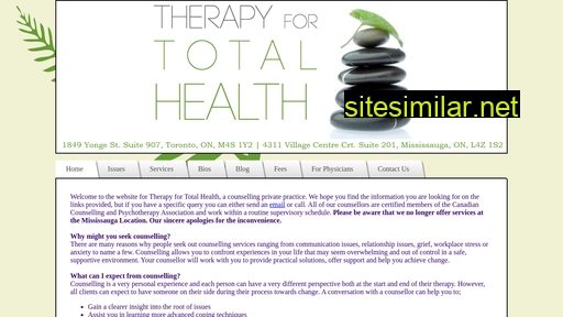 therapyfortotalhealth.ca alternative sites