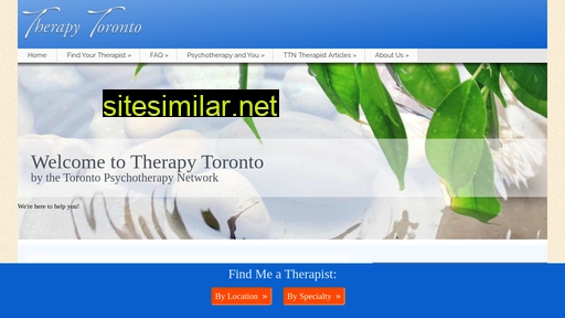 therapytoronto.ca alternative sites