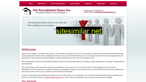 therecruitmenthouse.ca alternative sites