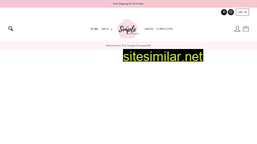 Thesimplehousewife similar sites