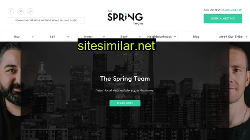 thespringteam.ca alternative sites