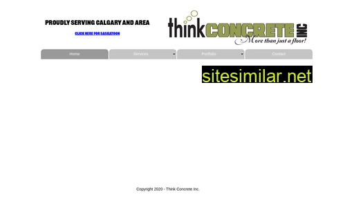 thinkconcrete.ca alternative sites