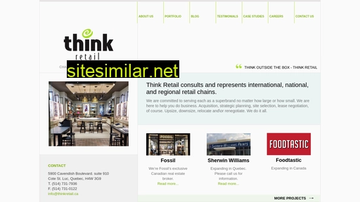 thinkretail.ca alternative sites