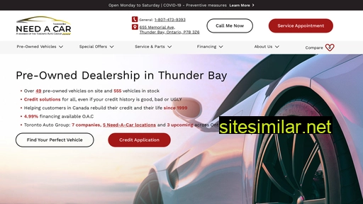 thunderbay.needacar.ca alternative sites