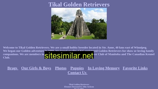 Tikal similar sites