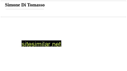 tomasso.ca alternative sites