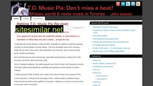 to-music.ca alternative sites