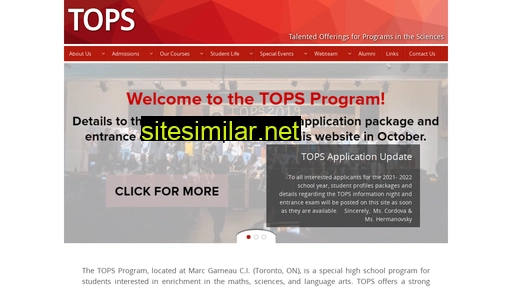 topsprogram.ca alternative sites