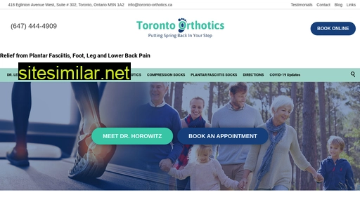 Toronto-orthotics similar sites